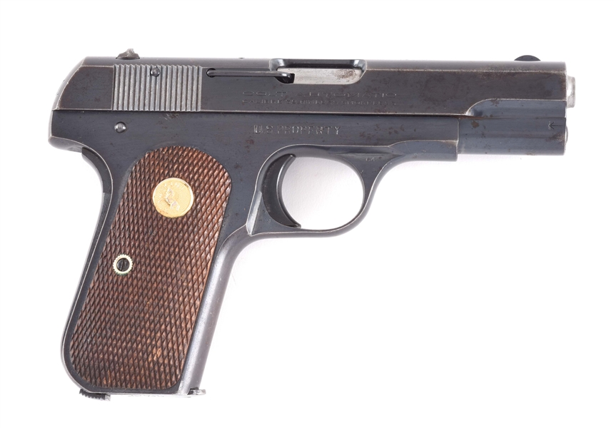 (C) COLT 1903 SEMI-AUTOMATIC PISTOL WITH US PROPERTY MARKING (1944).