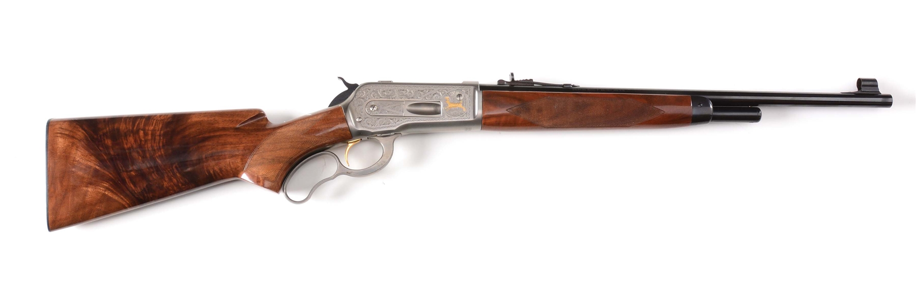 (M) BROWNING MODEL 71 HIGH GRADE LEVER ACTION CARBINE.