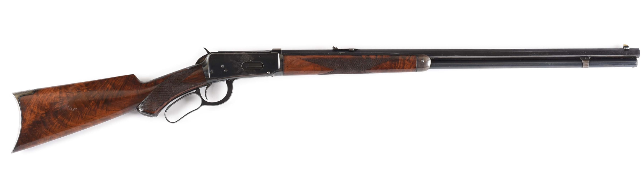(A) DELUXE WINCHESTER MODEL 1894 .38-55 CALIBER RIFLE (1898).