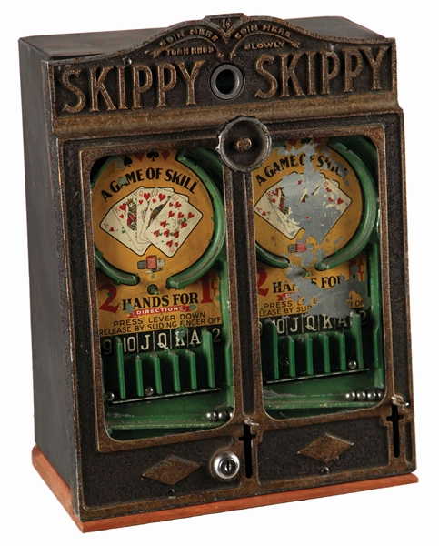 1¢ A.B.C. COIN MACHINE CO. DOUBLE SKIPPY ARCADE GAME. 