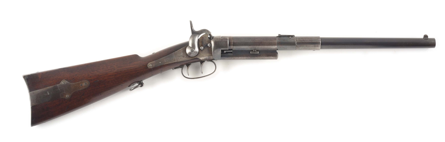 (A) GREENE BRITISH TYPE CARBINE BY MASSACHUSETTS ARMS CO.