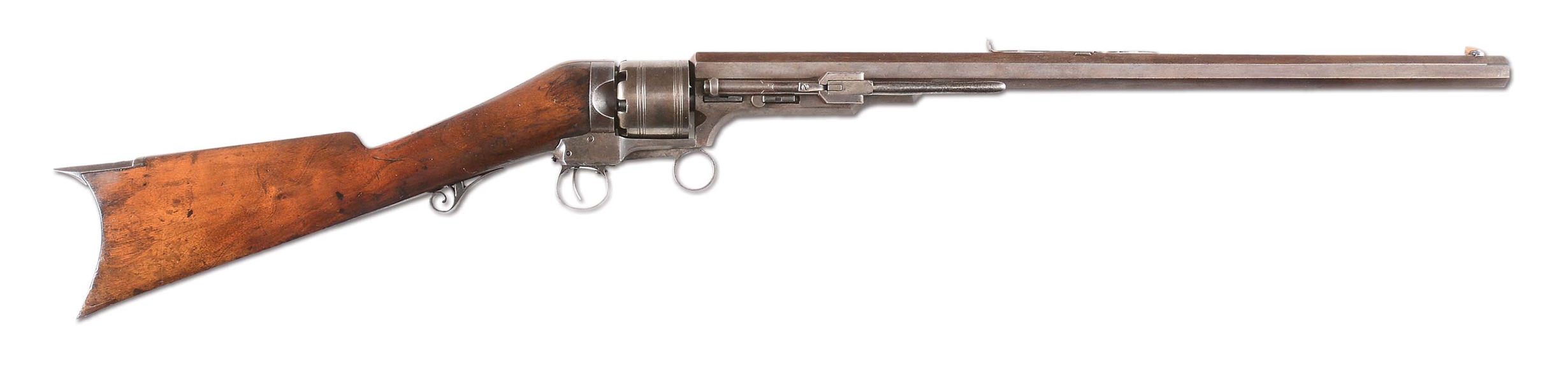 (A) COLT PATTERSON NUMBER TWO RING TRIGGER RIFLE.