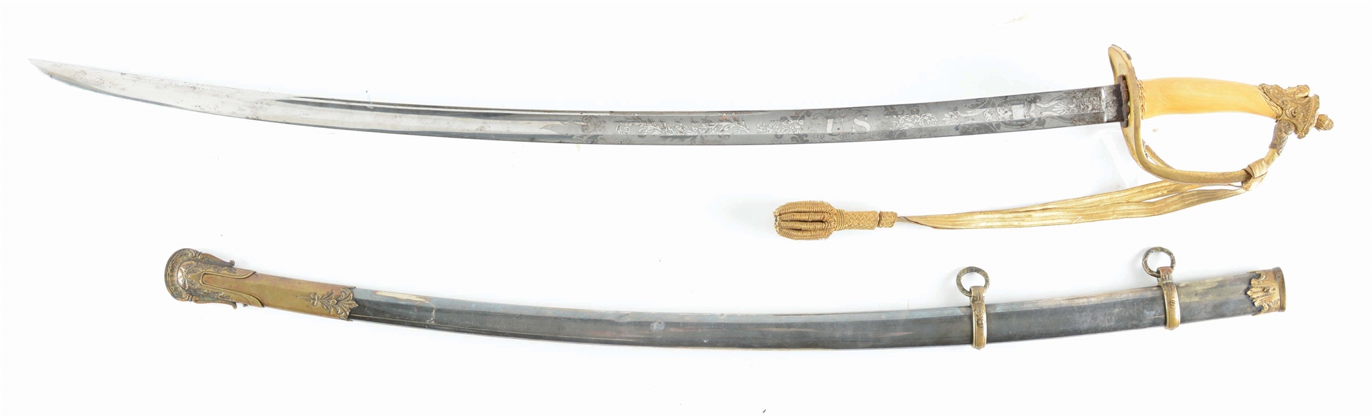 Lot Detail - A RARE AND HISTORICALLY IMPORTANT CIVIL WAR SABER WITH ...