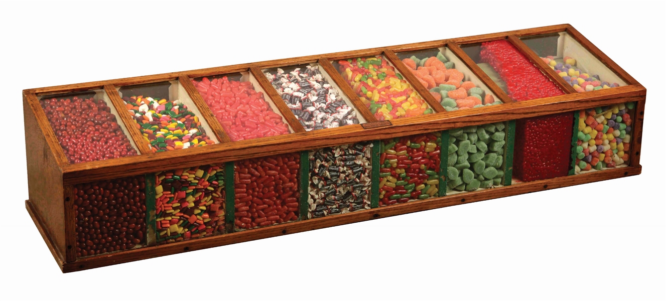 CANDY STORE SALES-DISPLAY CABINET.