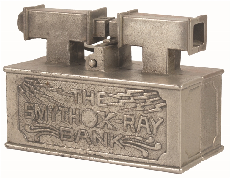 HENRY HART SMYTH X-RAY CAST-IRON MECHANICAL BANK. 