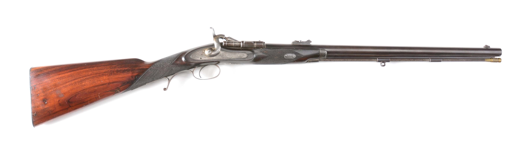 (A) FINE LITTLE SNIDER SINGLE SHOT SPORTING CARBINE RETAILED BY ARMY & NAVY CSL.