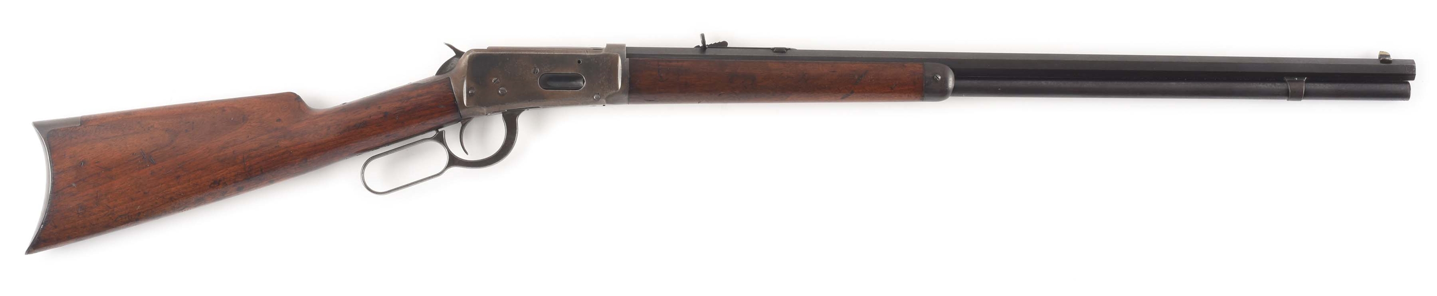 (A) RARE 10 OCLOCK SCREW 1ST YEAR PRODUCTION WINCHESTER MODEL 1894 LEVER ACTION RIFLE (1894).
