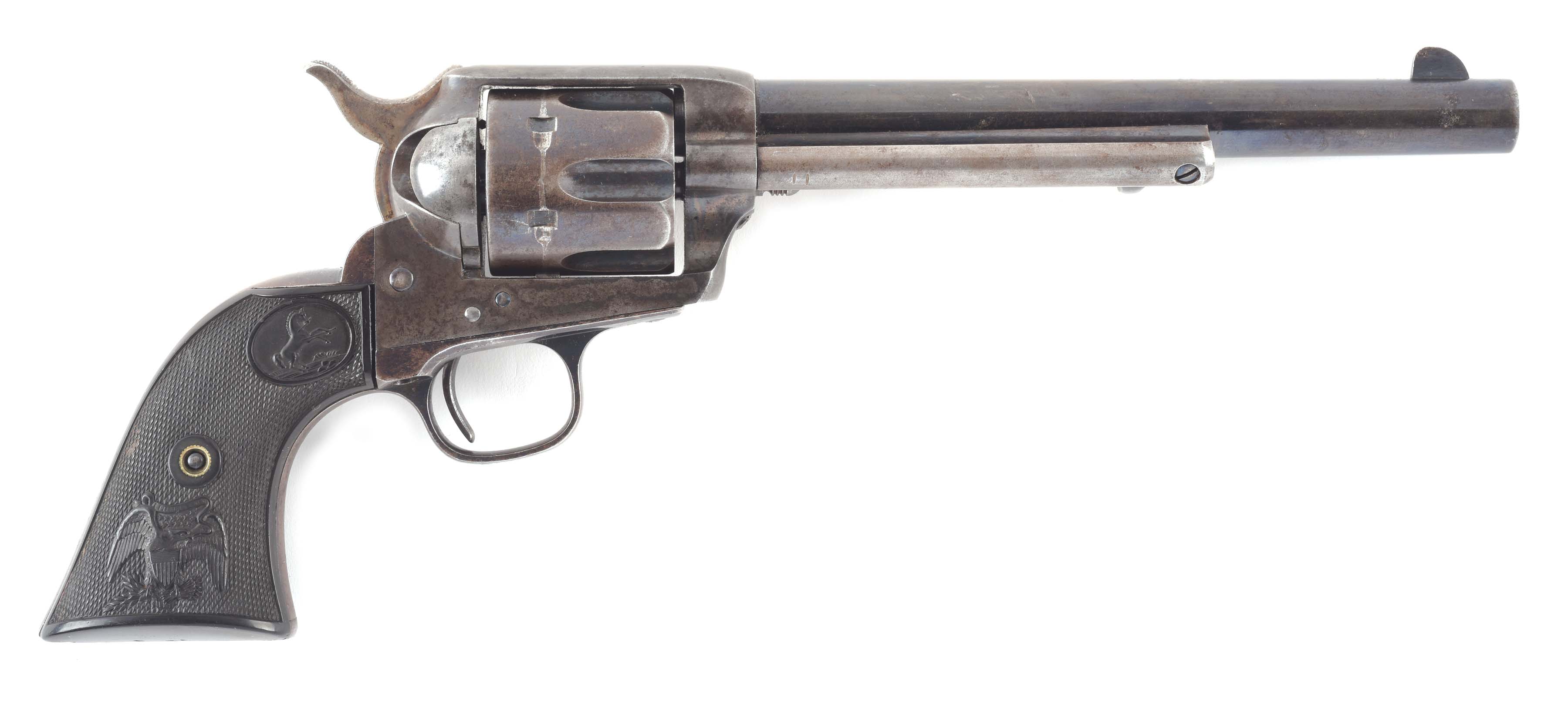 Lot Detail - (A) FINE CONDITION COLT SINGLE ACTION ARMY REVOLVER (1884).