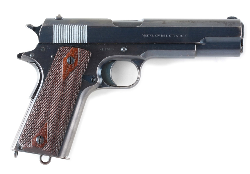 (C) HIGH CONDITION VERY EARLY US COLT MODEL 1911 SEMI-AUTOMATIC PISTOL (1913).