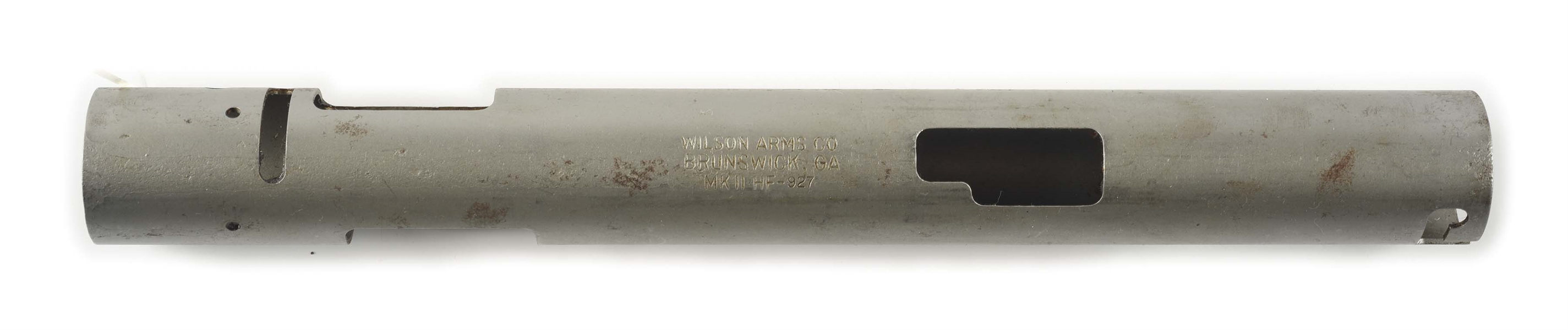 (N) WILSON ARMS REGISTERED STEN MK II MACHINE GUN RECEIVER TUBE.