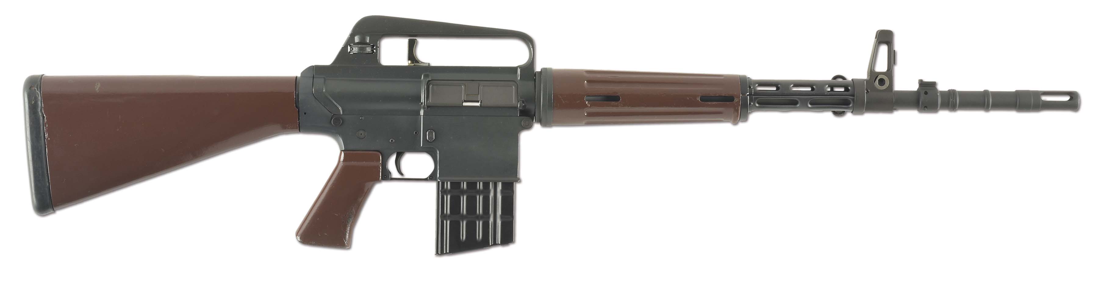 (n) desirable stoner designed AR-10 machine gun on central ky arms register...