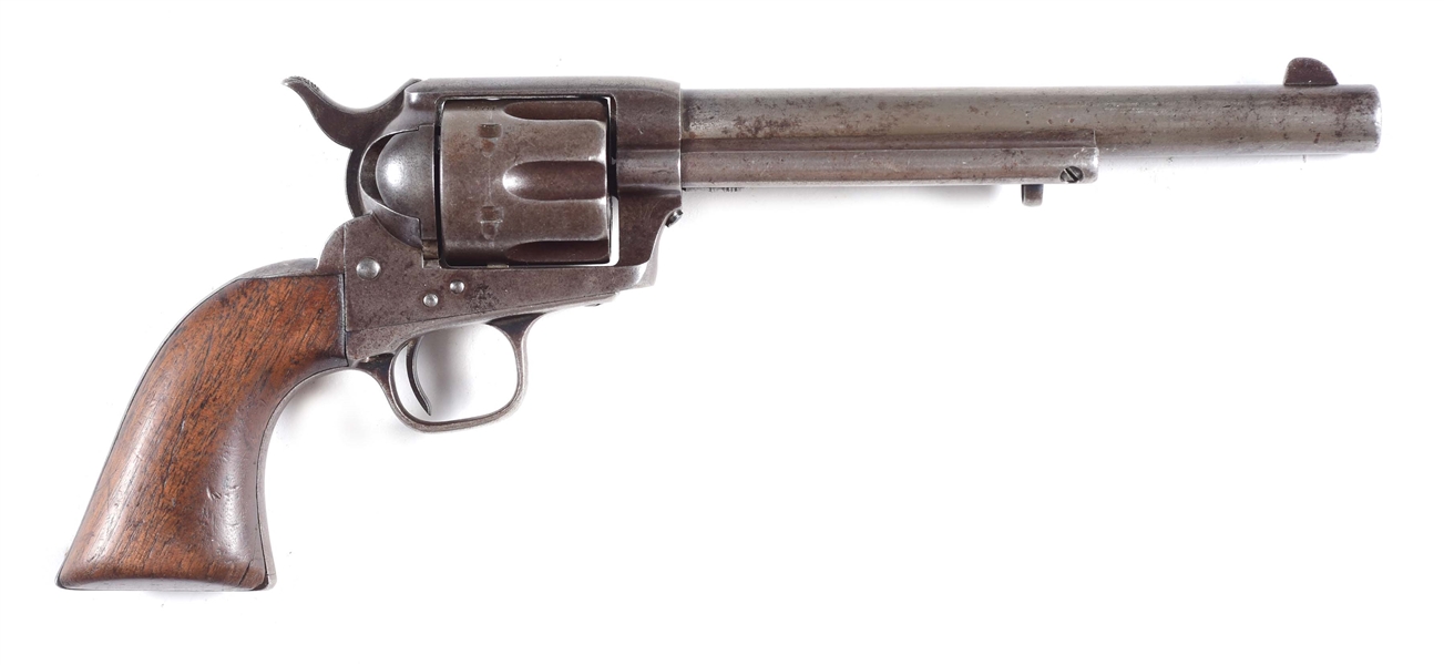 (A) JOHN KOPEC DOCUMENTED COLT CIVILIAN / CAVALRY SINGLE ACTION MANUFACTURED IN 1874.