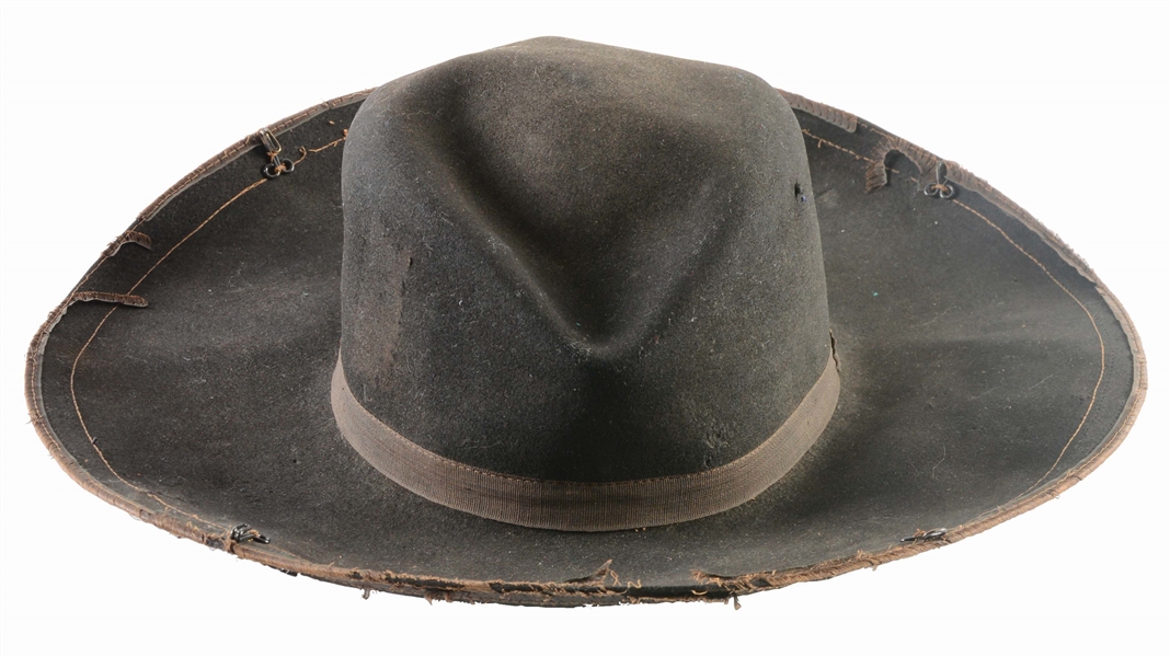 MODEL 1872 ANDREWS FOLDING CAVALRY CAMPAIGN HAT.