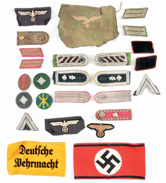 LOT OF 26: THIRD REICH MISCELLANEOUS INSIGNIA. 