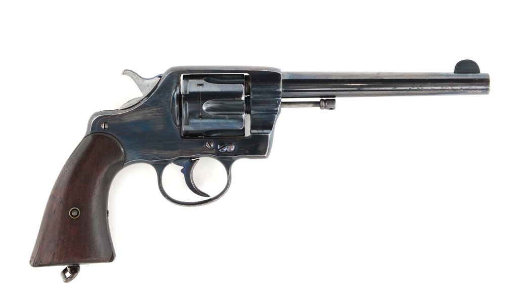(C) HIGH CONDITION COLT US ARMY MODEL 1901 DOUBLE ACTION REVOLVER.