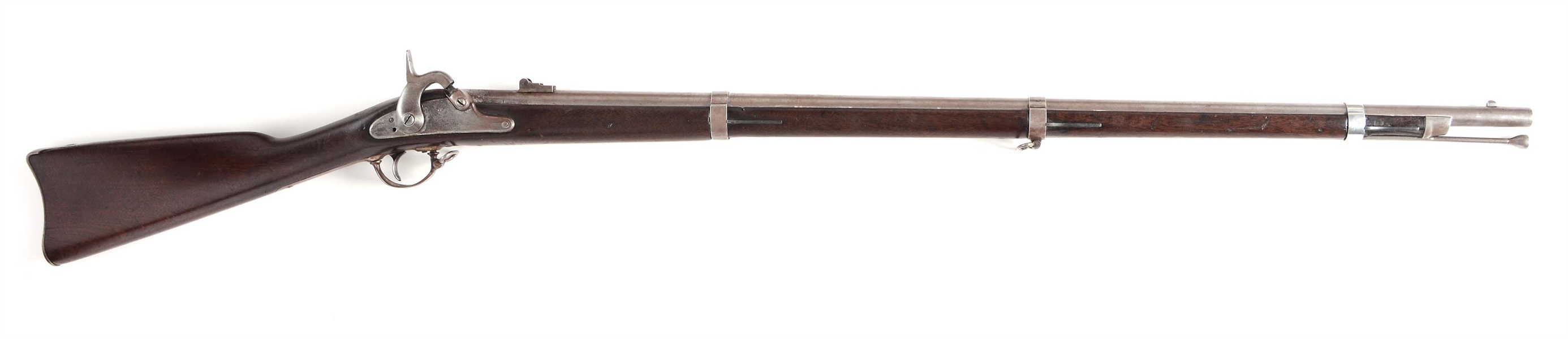 (A) US SPRINGFIELD MODEL 1864 PERCUSSION PROVIDENCE CONTRACT RIFLE.