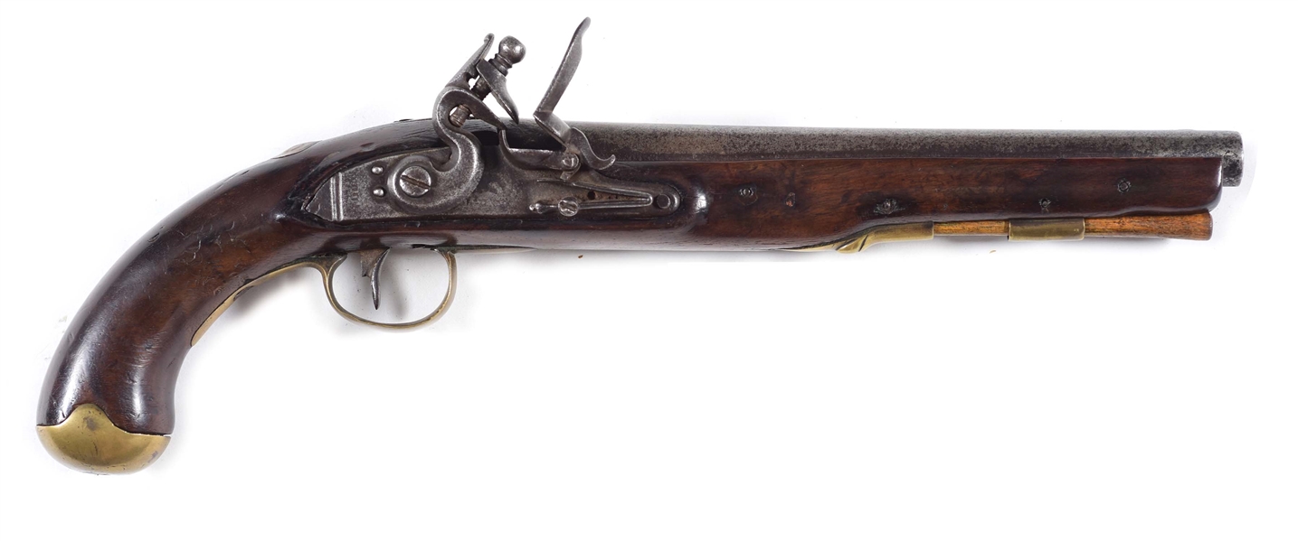 (A) 1807 STYLE MILITIA CONTRACT PISTOL BY HENRY.