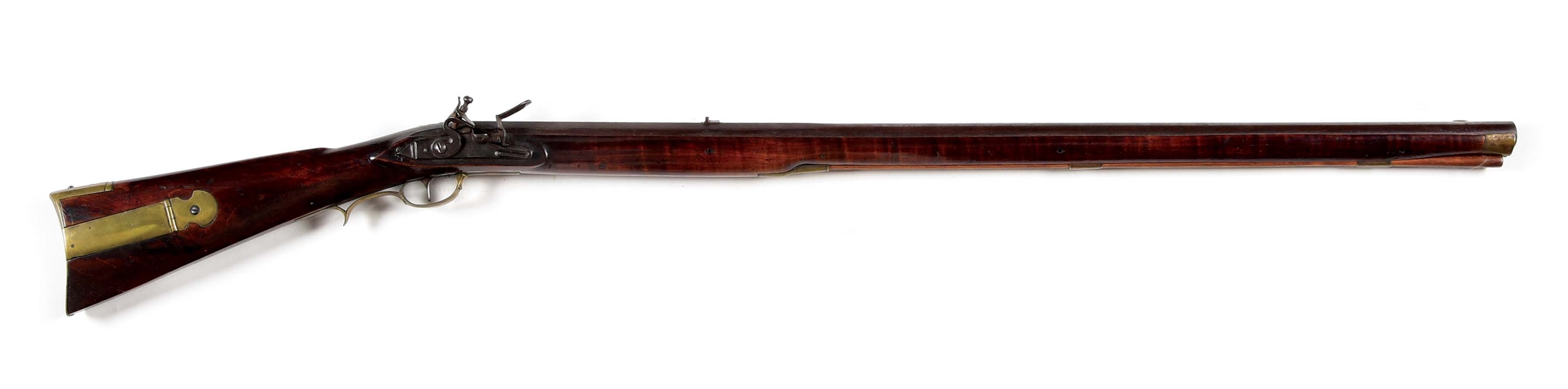 (A) SCARCE 1807 FLINTLOCK CONTRACT RIFLE BY J. HENRY.