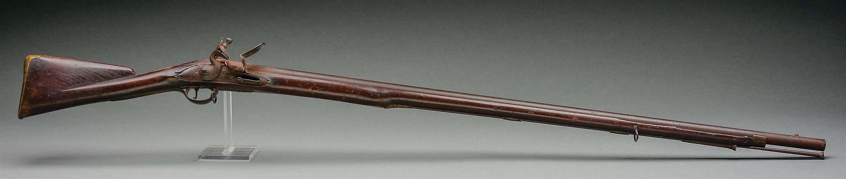 (A) HISTORIC SARATOGA USED BRITISH 1ST MODEL 1756 BROWN BESS INSCRIBED TO THE ROYAL NORTH BRITISH FUSILIERS, 21ST REGIMENT.