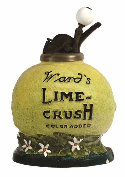 WARDS LIME CRUSH SYRUP DISPENSER.