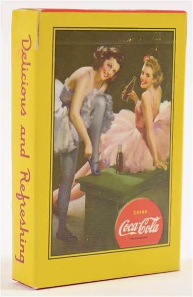 1943 COCA-COLA PLAYING CARD DECK.
