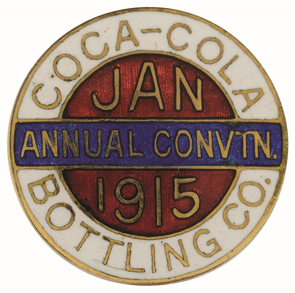 1915 COCA-COLA CONVENTION MEDAL.