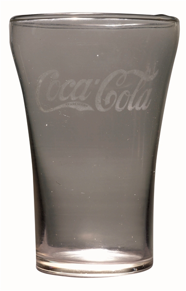 1927 COCA-COLA MODIFIED FLARE GLASS.