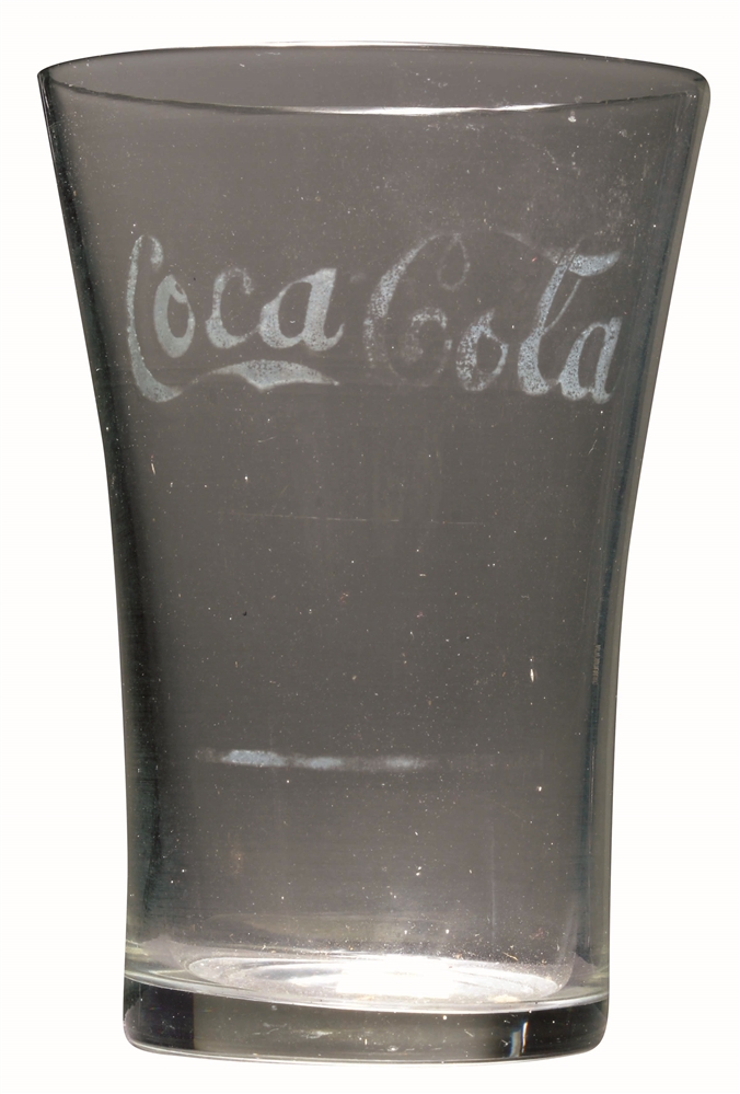 CIRCA 1904 COCA-COLA FLARE GLASS.