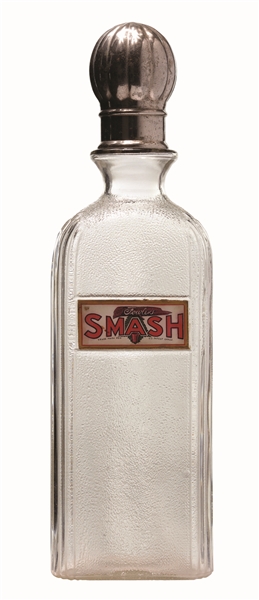 UNUSUAL FOWLERS SMASH SYRUP BOTTLE.