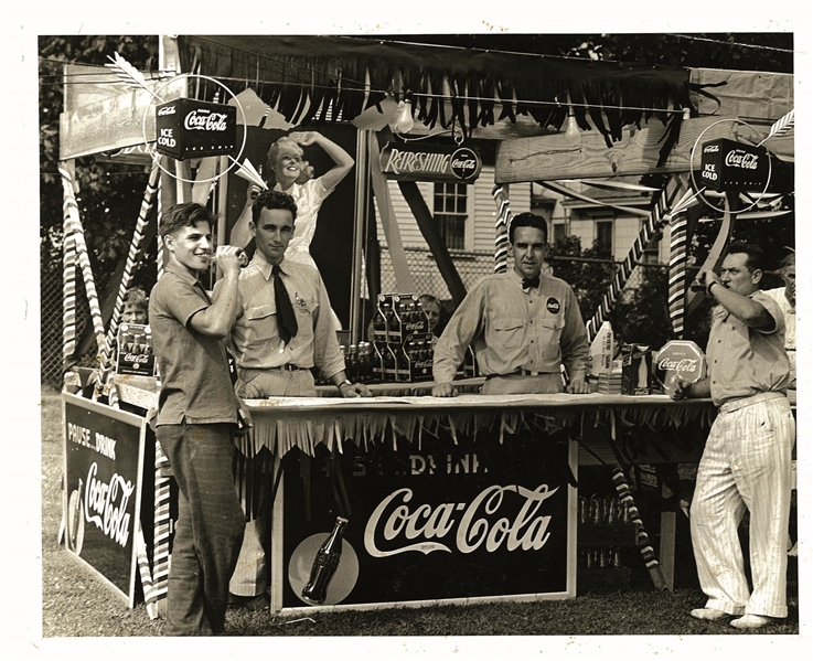 LOT OF 6: COCA COLA PHOTOGRAPHS.