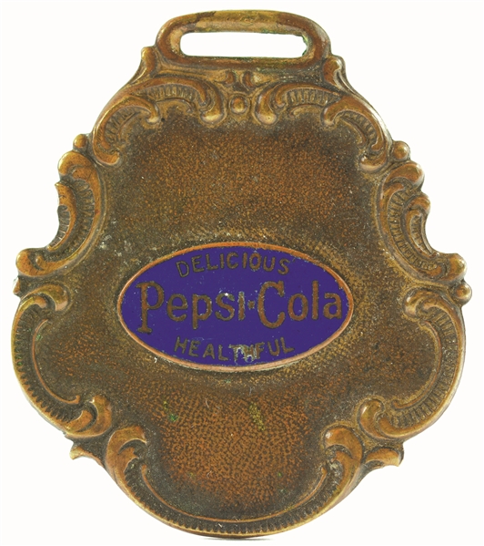 CIRCA 1905 - 1910 PEPSI-COLA WATCH FOB.