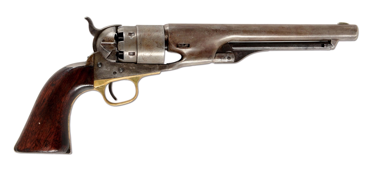 (A) MARTIALLY MARKED COLT MODEL 1860 ARMY REVOLVER (1863)