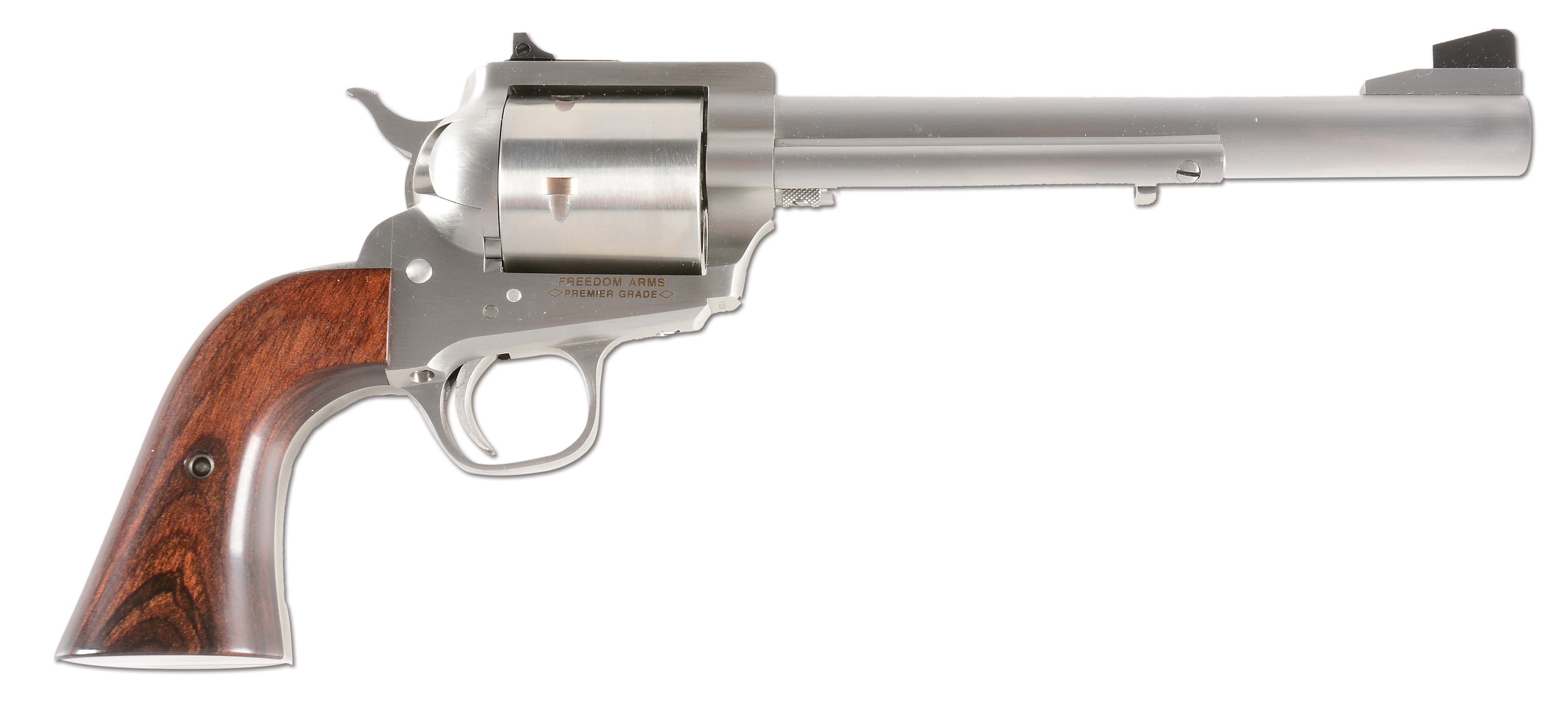 M) freedom arms model 555 premier grade single action .50AE revolver. 
