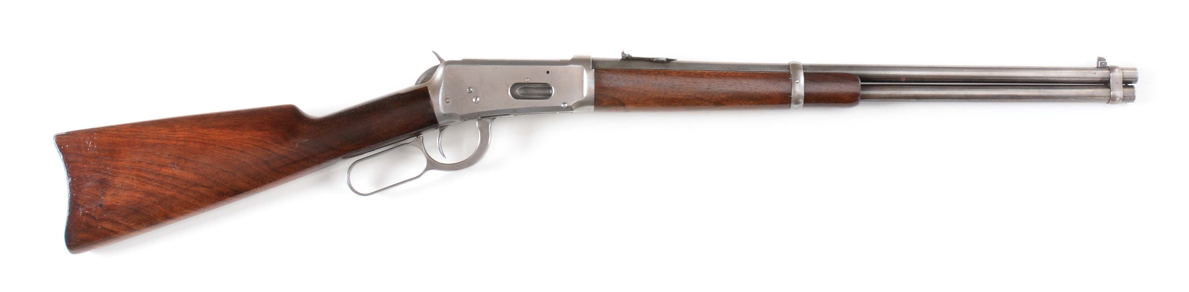 (C) PRE-WAR WINCHESTER 1894 LEVER ACTION SADDLE RING CARBINE (1912).