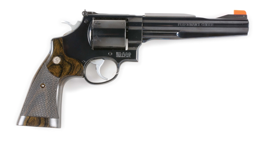(M) SMITH & WESSON PERFORMANCE CENTER 29-8 "AMERICAN PRIDE" DOUBLE ACTION REVOLVER WITH ATTRACTIVELY LOW SERIAL NUMBER.