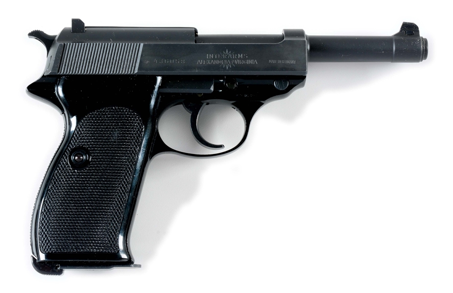 (M) BOXED POST-WAR WALTHER P-38 SEMI-AUTOMATIC PISTOL.
