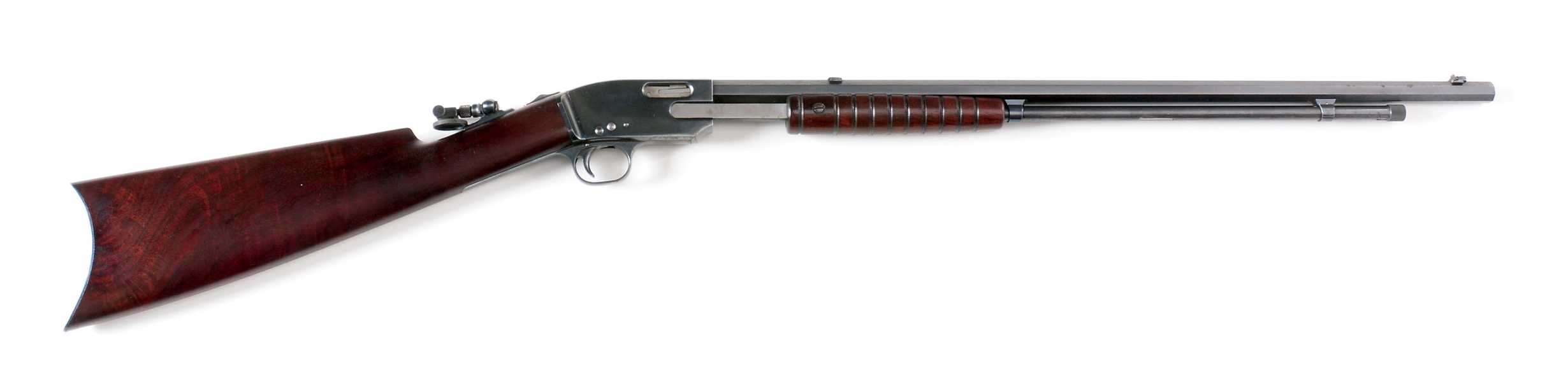 (C) FINE MERIDEN ARMS MODEL 15 .22 PUMP ACTION RIFLE, SERIAL NUMBER 3.