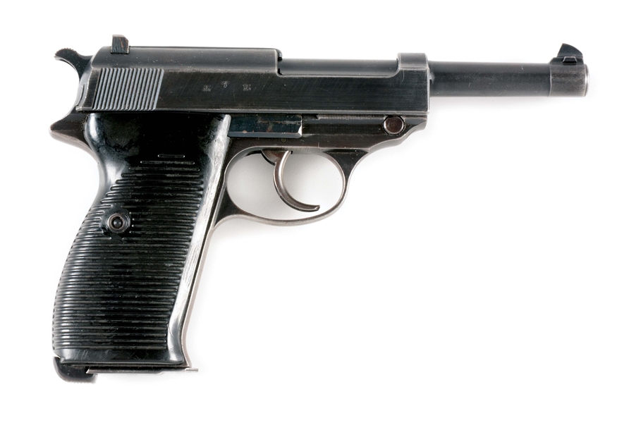 (C) WALTHER WWII GERMAN P.38 AC 43 9MM SEMI-AUTOMATIC PISTOL.