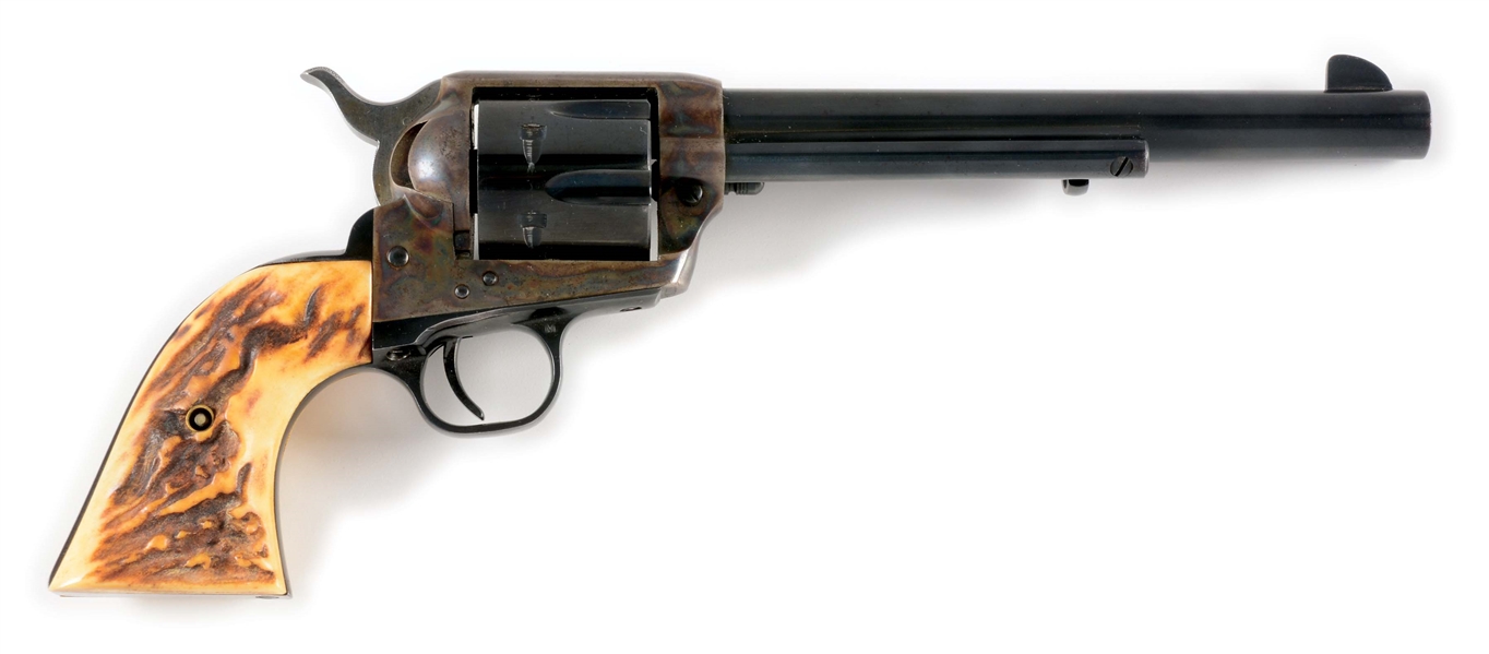 (M) COLT SECOND GENERATION SINGLE ACTION ARMY .45 REVOLVER (1972).