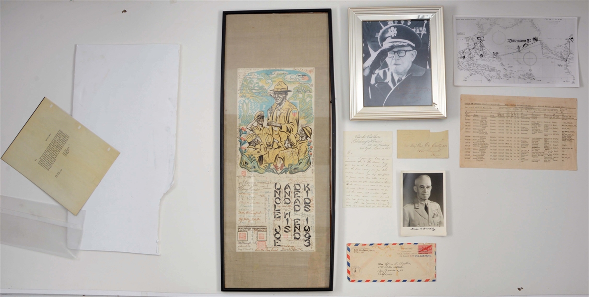 LARGE LOT: VARIOUS PIECES OF US MILITARY RELATED EPHEMERA.