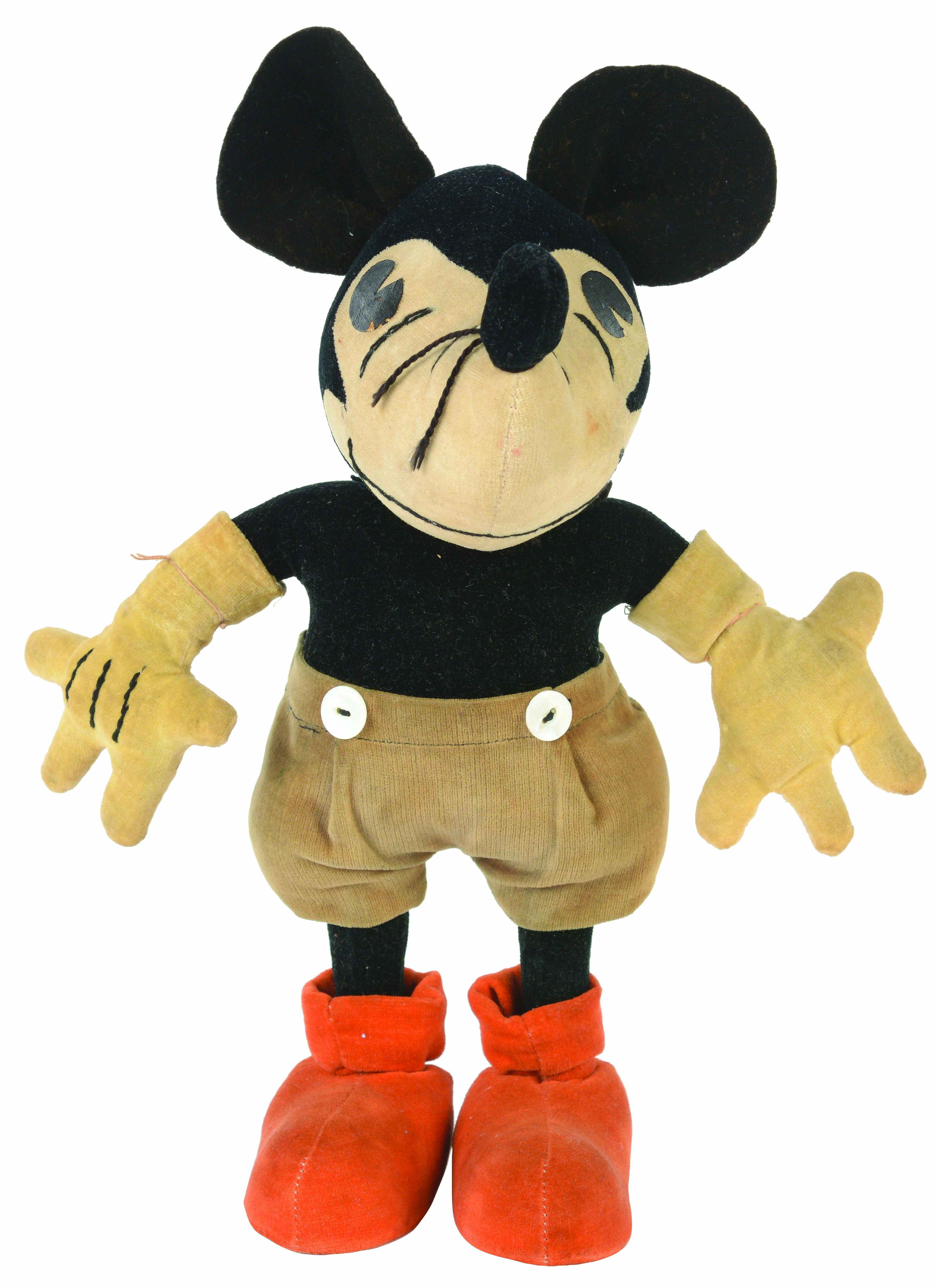 Lot Detail - Walt Disney Pre-war Steiff Mickey Mouse Doll.