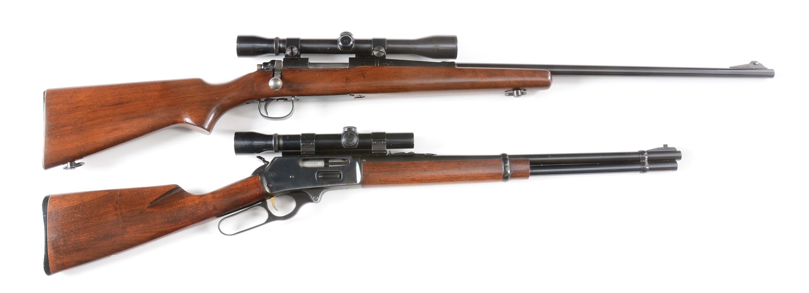 (C) LOT OF TWO: TWO CLASSIC SPORTING RIFLES FROM REMINGTON & MARLIN