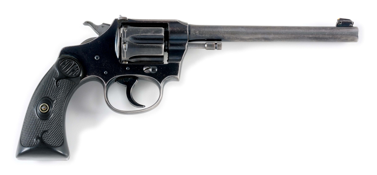 (C) COLT POLICE POSITIVE .22 TARGET DOUBLE ACTION REVOLVER  (1921)