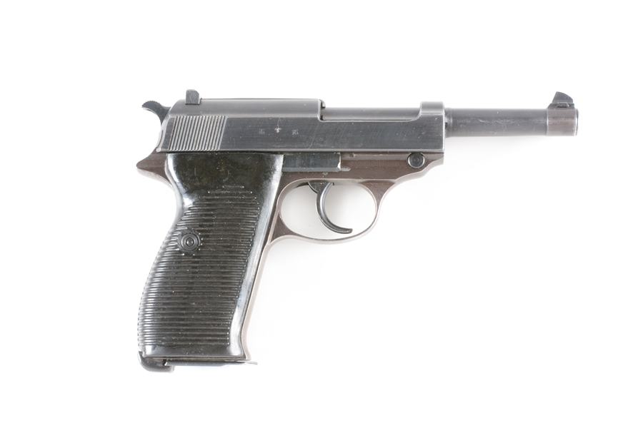 (C) WWII GERMAN WALTHER P-38 AC 43 PISTOL WITH HOLSTER.