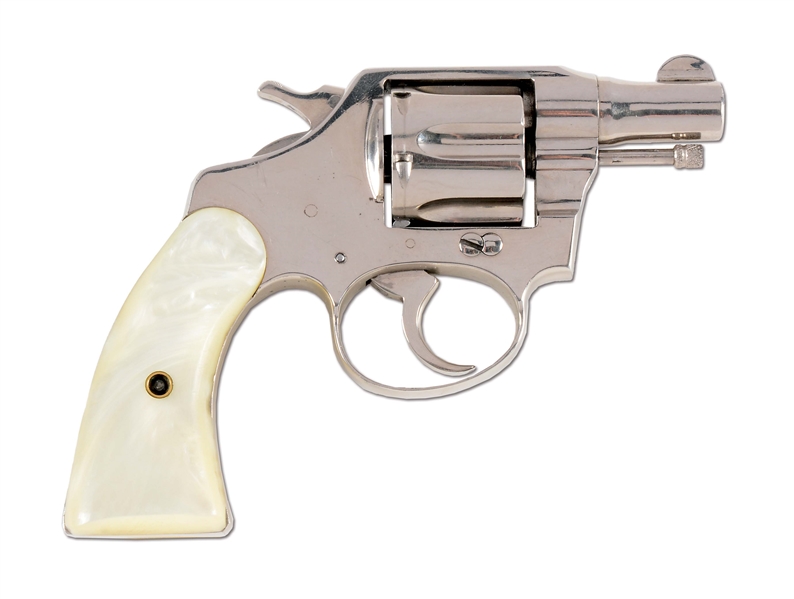 (C) PRE-WAR 2" COLT POLICE POSITIVE .38 CALIBER REVOLVER. (1928)