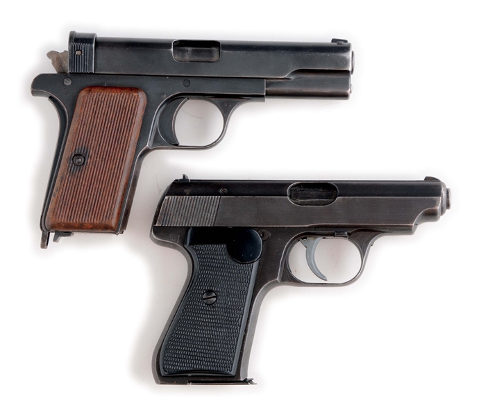 (C) FEGYVERGYAR M29 AND SAUER 38H SEMI-AUTOMATIC PISTOLS.