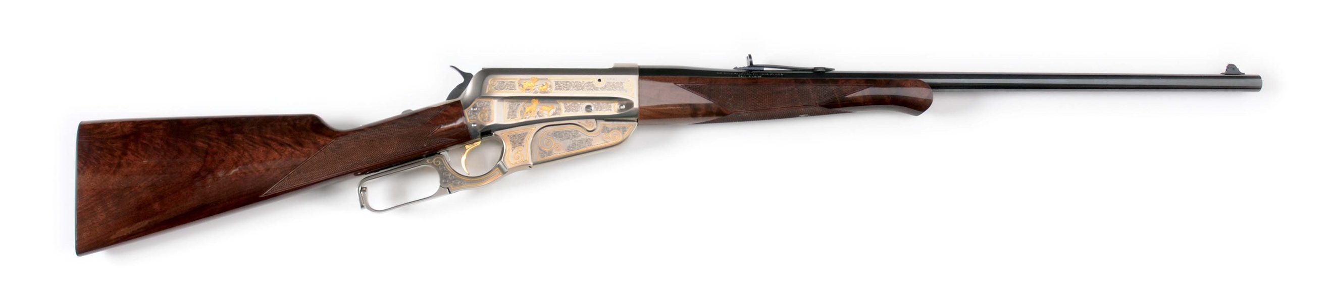 (M) WINCHESTER (JAPAN) DELUXE GRADE MODEL 1895 LEVER ACTION RIFLE.