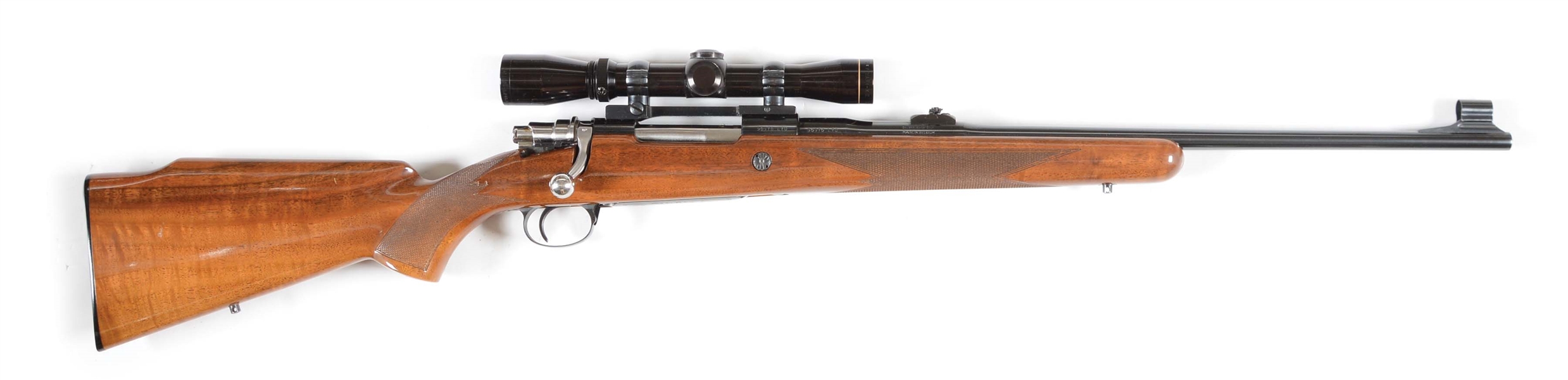 (M) BROWNING SAFARI GRADE BOLT ACTION RIFLE WITH SCOPE.