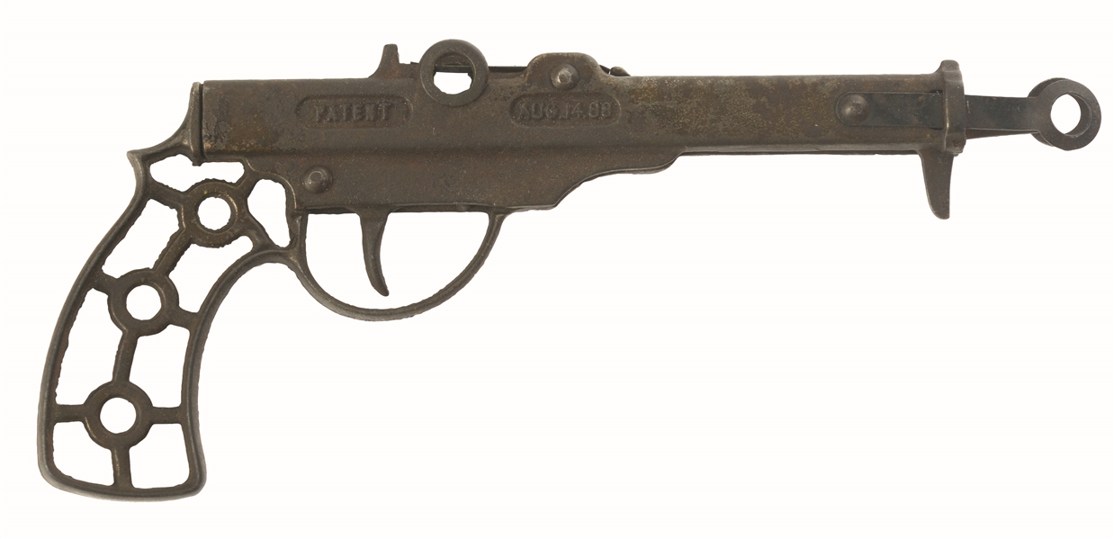 SCARCE LATE 19TH CENTURY BRIGGS TOY GUN.