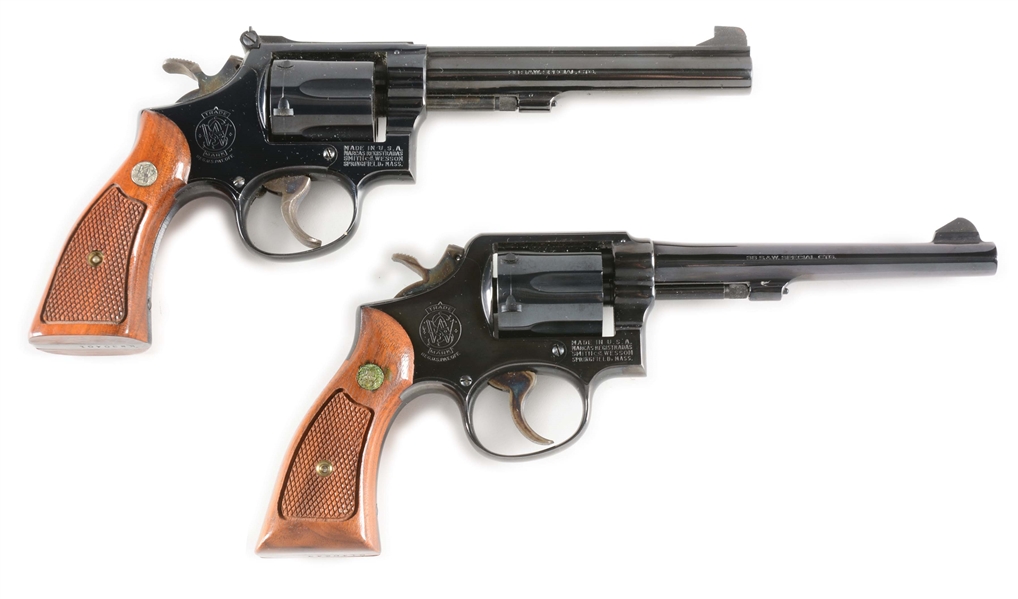 (C) TWO SMITH & WESSON K-FRAME DOUBLE ACTION REVOLVERS
